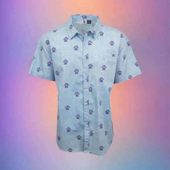 PABST BLUE RIBBON Shirts Pabst Blue Ribbon Beer Button Mens Shirt